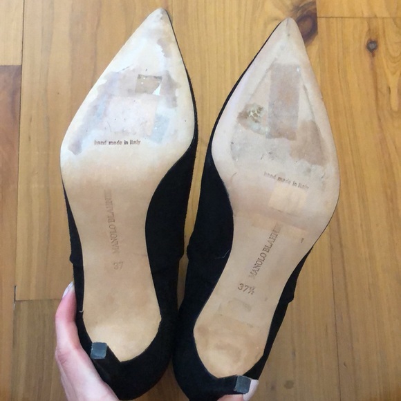 Manolo Blahnik Ankle Boots 7 AND 7.5 - Picture 4 of 5